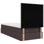 vidaXL Struttura Letto Pouf con Materasso 90x200 cm in Tessuto vidaXL Struttura Letto Pouf con Materasso 90x200 cm in Tessuto