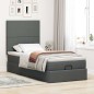 vidaXL Struttura Letto Pouf con Materasso 90x190 cm in Tessuto vidaXL Struttura Letto Pouf con Materasso 90x190 cm in Tessuto