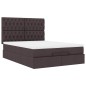 vidaXL Struttura Letto Pouf con Materasso 140x200 cm in Tessuto vidaXL Struttura Letto Pouf con Materasso 140x200 cm in Tessuto