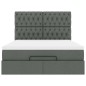 vidaXL Struttura Letto Pouf con Materasso 140x200 cm in Tessuto vidaXL Struttura Letto Pouf con Materasso 140x200 cm in Tessuto