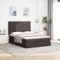 vidaXL Struttura Letto Pouf con Materasso 140x200 cm in Tessuto vidaXL Struttura Letto Pouf con Materasso 140x200 cm in Tessuto
