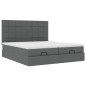 vidaXL Struttura Letto Pouf con Materassi 180x200 cm in Tessuto vidaXL Struttura Letto Pouf con Materassi 180x200 cm in Tessuto