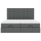 vidaXL Struttura Letto Pouf con Materassi 180x200 cm in Tessuto vidaXL Struttura Letto Pouf con Materassi 180x200 cm in Tessuto