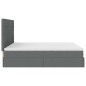 vidaXL Struttura Letto Pouf con Materassi 180x200 cm in Tessuto vidaXL Struttura Letto Pouf con Materassi 180x200 cm in Tessuto