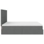 vidaXL Struttura Letto Pouf con Materassi 180x200 cm in Tessuto vidaXL Struttura Letto Pouf con Materassi 180x200 cm in Tessuto