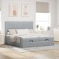 vidaXL Struttura Letto Pouf con Materassi 160x200 cm in Tessuto vidaXL Struttura Letto Pouf con Materassi 160x200 cm in Tessuto