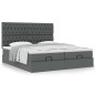 vidaXL Struttura Letto Pouf con Materassi 180x200 cm in Tessuto vidaXL Struttura Letto Pouf con Materassi 180x200 cm in Tessuto