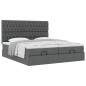 vidaXL Struttura Letto Pouf con Materassi 180x200 cm in Tessuto vidaXL Struttura Letto Pouf con Materassi 180x200 cm in Tessuto