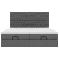 vidaXL Struttura Letto Pouf con Materassi 180x200 cm in Tessuto vidaXL Struttura Letto Pouf con Materassi 180x200 cm in Tessuto