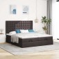 vidaXL Struttura Letto Pouf con Materassi 180x200 cm in Tessuto vidaXL Struttura Letto Pouf con Materassi 180x200 cm in Tessuto