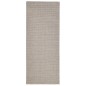 Tappeto in Sisal Naturale 80x200 cm Sabbia Tappeto in Sisal Naturale 80x200 cm Sabbia