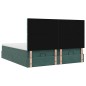 vidaXL Struttura Letto Pouf con Materassi 180x200 cm Velluto vidaXL Struttura Letto Pouf con Materassi 180x200 cm Velluto