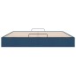 vidaXL Struttura Letto Pouf senza Materasso Blu 180x200cm in Tessuto vidaXL Struttura Letto Pouf senza Materasso Blu 180x200cm in Tessuto
