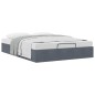vidaXL Struttura Letto Pouf senza Materasso 140x200 cm in Velluto vidaXL Struttura Letto Pouf senza Materasso 140x200 cm in Velluto