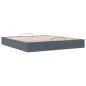 vidaXL Struttura Letto Pouf senza Materasso 180x200 cm in Velluto vidaXL Struttura Letto Pouf senza Materasso 180x200 cm in Velluto