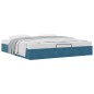 vidaXL Struttura Letto Pouf senza Materasso 200x200 cm in Velluto vidaXL Struttura Letto Pouf senza Materasso 200x200 cm in Velluto