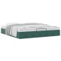 vidaXL Struttura Letto Pouf senza Materasso 180x200 cm in Velluto vidaXL Struttura Letto Pouf senza Materasso 180x200 cm in Velluto