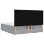 vidaXL Struttura Letto Pouf con Materasso 180x200 cm in Tessuto vidaXL Struttura Letto Pouf con Materasso 180x200 cm in Tessuto