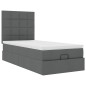 vidaXL Struttura Letto Pouf con Materasso 90x190 cm in Tessuto vidaXL Struttura Letto Pouf con Materasso 90x190 cm in Tessuto
