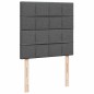 vidaXL Struttura Letto Pouf con Materasso 90x190 cm in Tessuto vidaXL Struttura Letto Pouf con Materasso 90x190 cm in Tessuto