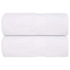 vidaXL Salviette 2 pz Bianche 15x21 cm 360 g/m² 100% Cotone