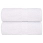 vidaXL Salviette 2 pz Bianche 15x21 cm 360 g/m² 100% Cotone
