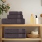 vidaXL Asciugamani Ospiti 50 pz Antracite 30x50cm 360 g/m² 100% Cotone