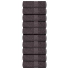 vidaXL Asciugamani per Sapone 10pz 30x30cm 360 g/m² 100% Cotone