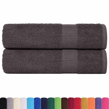 vidaXL Asciugamani da Bagno 2 pz 100x150 cm 360 g/m² 100% Cotone