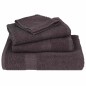 vidaXL Asciugamani Ospiti 2 pz Antracite 30x50 cm 360 g/m² 100% Cotone