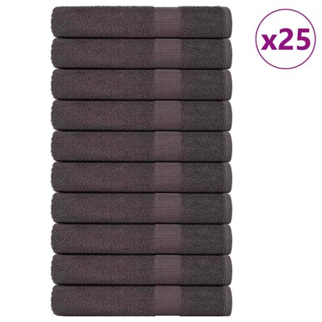 vidaXL Asciugamani per Sauna 25 pz 80x200 cm 360 g/m² 100% Cotone