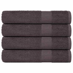 vidaXL Asciugamani per Sauna 4 pz 80x200 cm 360 g/m² 100% Cotone