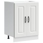 vidaXL Mobile base lavello Kalmar Bianco 60x46x81,5 cm in Truciolato
