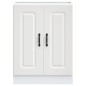 vidaXL Mobile base lavello Kalmar Bianco 60x46x81,5 cm in Truciolato