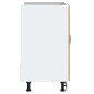 vidaXL Mobile base lavello Kalmar Rovere Artigianale 80x46x81,5 cm vidaXL Mobile base lavello Kalmar Rovere Artigianale 80x46x81,5 cm
