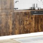 vidaXL Mobile base lavello Kalmar Rovere Fumo 60x46x81,5 cm Truciolato vidaXL Mobile base lavello Kalmar Rovere Fumo 60x46x81,5 cm Truciolato