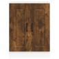 vidaXL Mobile base lavello Kalmar Rovere Fumo 60x46x81,5 cm Truciolato vidaXL Mobile base lavello Kalmar Rovere Fumo 60x46x81,5 cm Truciolato