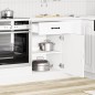 vidaXL Base da Cucina Kalmar Bianco in Legno Multistrato vidaXL Base da Cucina Kalmar Bianco in Legno Multistrato