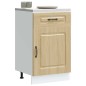 vidaXL Base da Cucina Kalmar Rovere Sonoma in Legno Multistrato vidaXL Base da Cucina Kalmar Rovere Sonoma in Legno Multistrato
