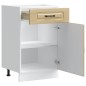 vidaXL Base da Cucina Kalmar Rovere Sonoma in Legno Multistrato vidaXL Base da Cucina Kalmar Rovere Sonoma in Legno Multistrato