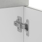 vidaXL Base da Cucina Kalmar Grigio Cemento in Legno Multistrato vidaXL Base da Cucina Kalmar Grigio Cemento in Legno Multistrato