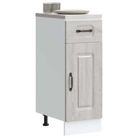 vidaXL Base da Cucina Kalmar Grigio Sonoma in Legno Multistrato