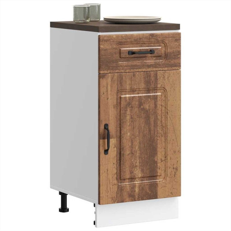 vidaXL Base da Cucina Kalmar Legno Vecchio in Legno Multistrato vidaXL Base da Cucina Kalmar Legno Vecchio in Legno Multistrato