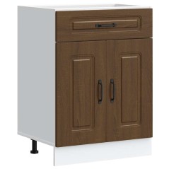 vidaXL Base da Cucina Kalmar Rovere Marrone in Legno Multistrato