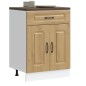 vidaXL Base da Cucina Kalmar Rovere Artigianale in Legno Multistrato vidaXL Base da Cucina Kalmar Rovere Artigianale in Legno Multistrato