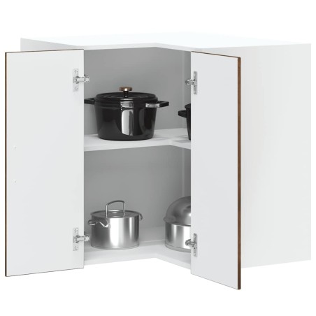 vidaXL Pensile da Cucina ad Angolo Kalmar Rovere Fumo in Truciolato
