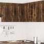 vidaXL Pensile da Cucina ad Angolo Kalmar Rovere Fumo in Truciolato vidaXL Pensile da Cucina ad Angolo Kalmar Rovere Fumo in Truciolato