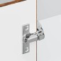vidaXL Pensile da Cucina ad Angolo Kalmar Rovere Fumo in Truciolato vidaXL Pensile da Cucina ad Angolo Kalmar Rovere Fumo in Truciolato