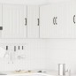 vidaXL Pensile da Cucina ad Angolo Kalmar Bianco in Legno Multistrato vidaXL Pensile da Cucina ad Angolo Kalmar Bianco in Legno Multistrato