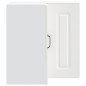 vidaXL Pensile da Cucina ad Angolo Kalmar Bianco in Legno Multistrato vidaXL Pensile da Cucina ad Angolo Kalmar Bianco in Legno Multistrato